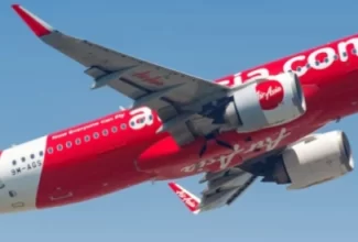 AirAsia Unveils Gold A320 Livery to Mark Skytrax Win